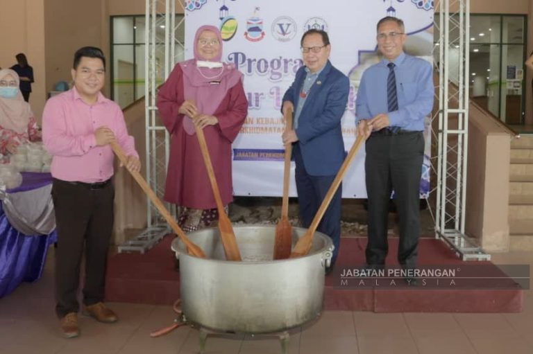 DVS agih 1,000 pek bubur lambuk kepada seluruh warga MAFFI