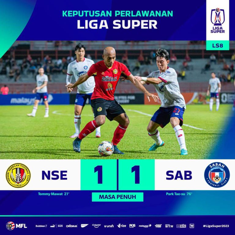 Sabah FC sekadar mencatat keputusan seri
