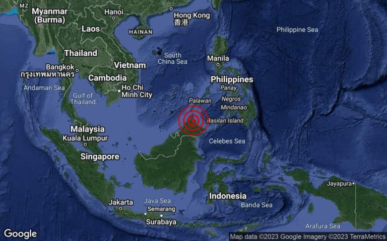 Gempa Bumi lemah di Beluran