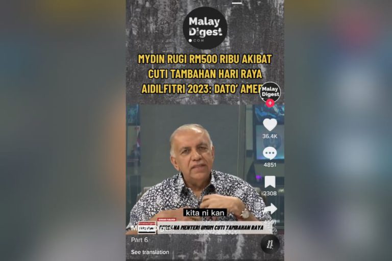 Pemilik Mydin dakwa rugi RM500,000 kerana pengumuman cuti tambahan