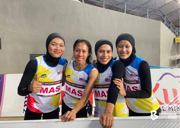 Kuartet 4x100M wanita cipta sensasi pecah rekod kebangsaan, rangkul gangsa
