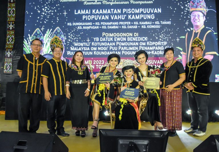 Kaamatan Perpaduan Gabungan 8 Kampung di Penampang meriah