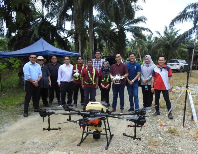 MATA Aerotech Pamer keupayaan teknologi penggunaan Dron dalam pertanian