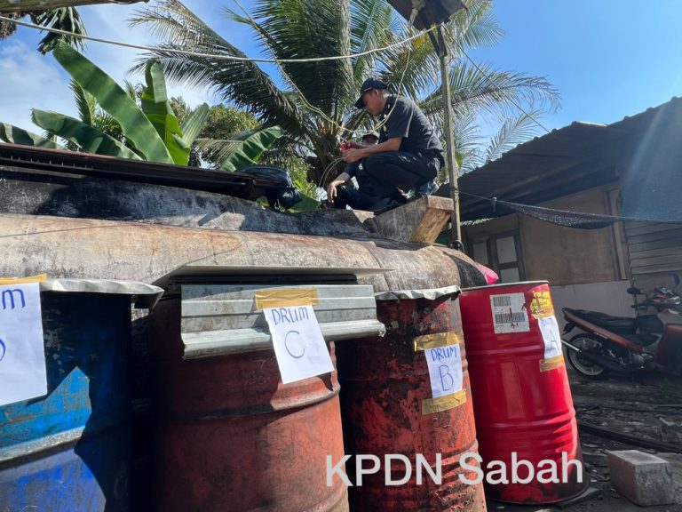 Kegiatan seleweng diesel di Inanam tumpas