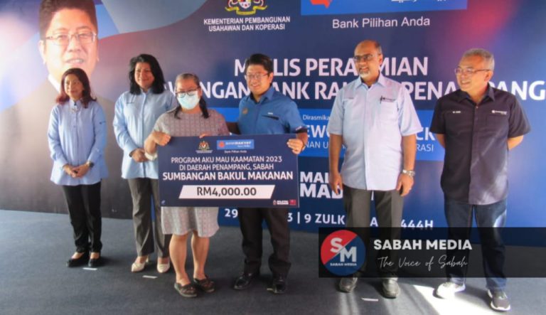 80 KIR terima sumbangan bakul makanan sempena program ‘Aku Mau Kaamatan’