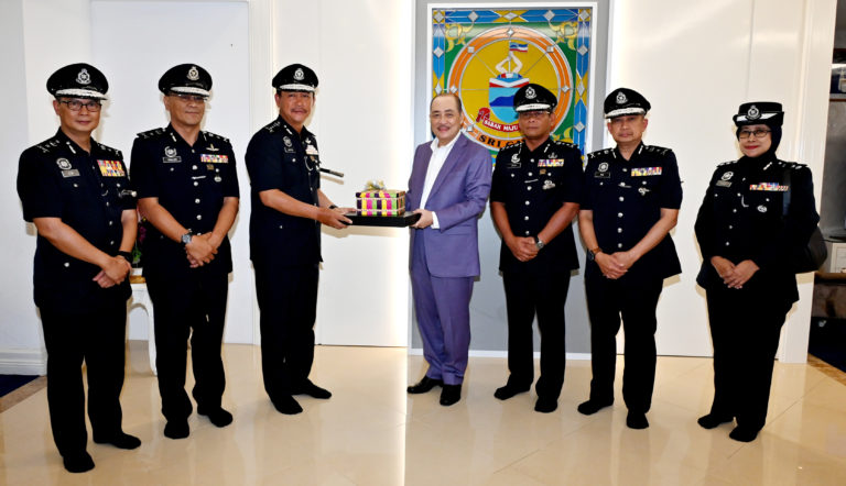 Hajiji mula bertugas, terima kunjungan hormat Pesuruhjaya Polis Sabah