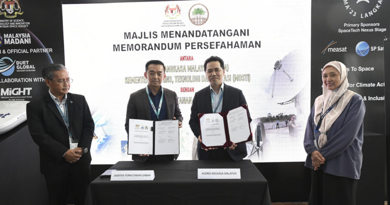 Jabatan Perhutanan Sabah tingkatkan penggunaan teknologi angkasa MOSTI-MYSA