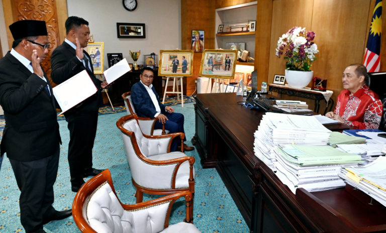 Dua PPM baharu angkat sumpah jawatan