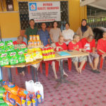 PKR cawangan KK serah sumbangan makanan kepada Rumah Bakti Harapan