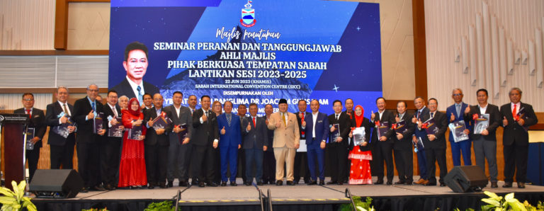 472 Ahli Majlis dilantik terajui 25 PBT di Sabah