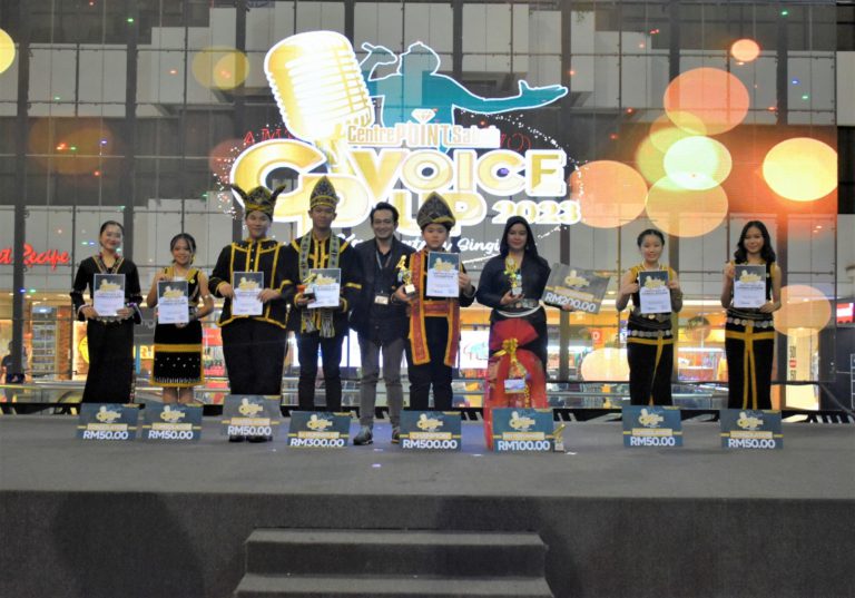 Sylvilina juara pertandingan CP Voice Up! sempena Pesta Kaamatan