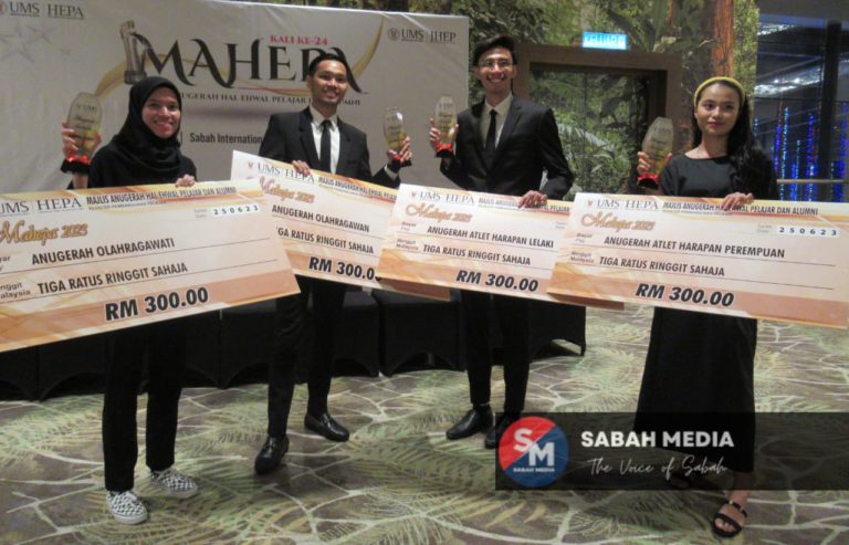 Eizlan, Nur Aishah dinobatkan Olahragawan, Olahragawati UMS