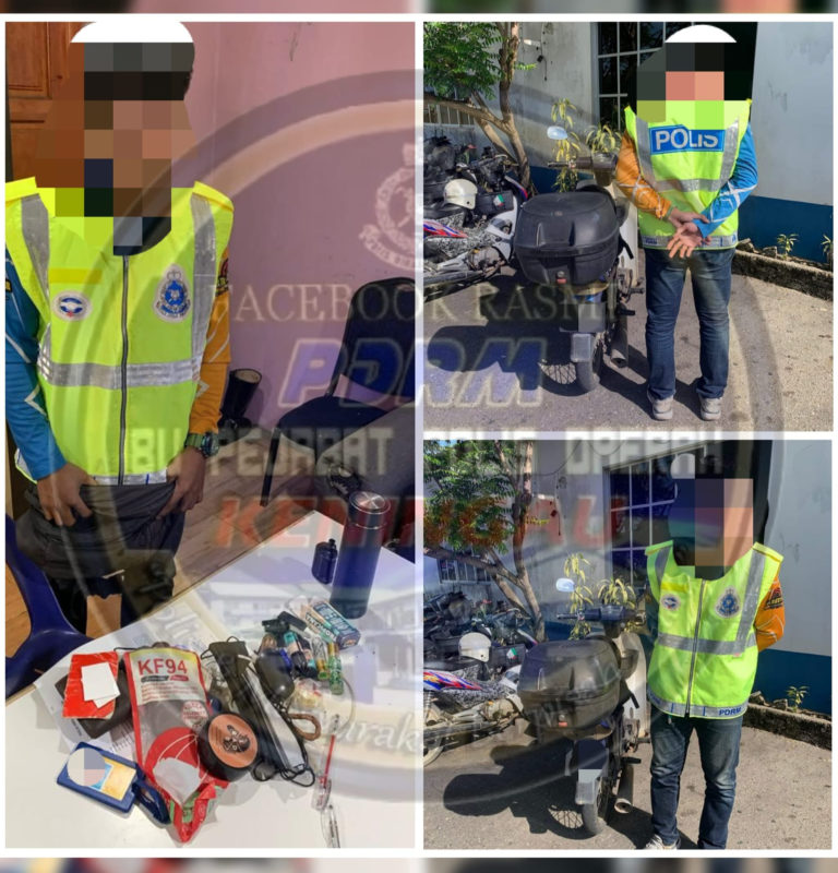 Lelaki menyamar polis ditahan di Keningau