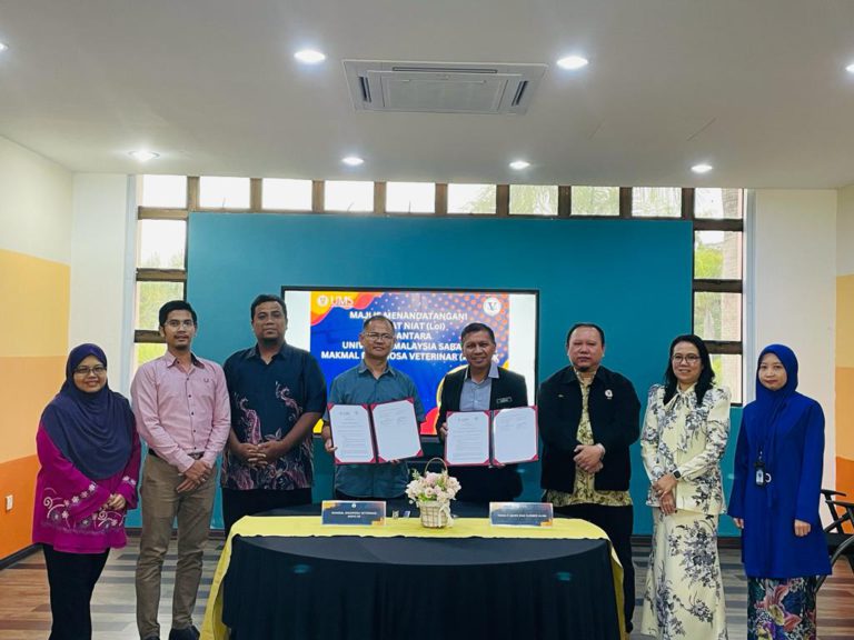 UMS jalin kerjasama bidang virologi dengan Makmal Diagnosa Veterinar