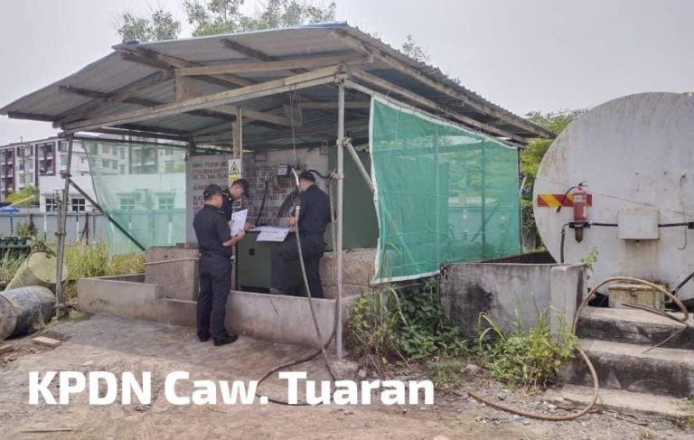 Ops TIRIS: 5,300 liter diesel dirampas