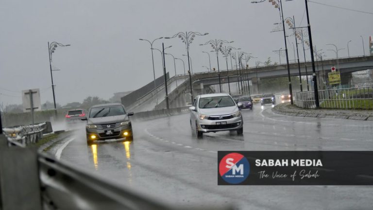 Amaran hujan berterusan tahap waspada di empat negeri