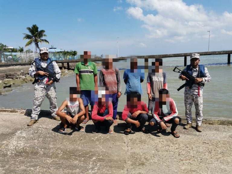 Lapan PATI ditahan Maritim Malaysia