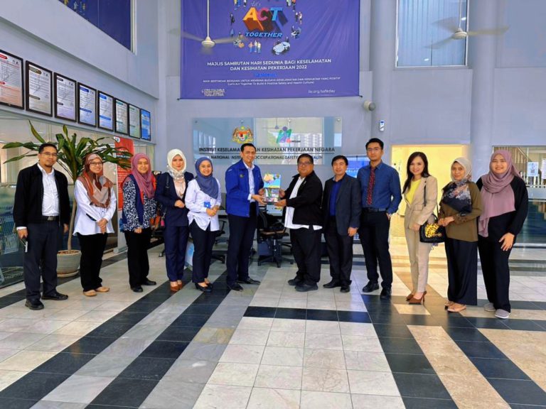 PPP UMS adakan lawatan industri di NIOSH, Kuala Lumpur