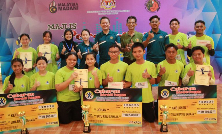SMK Kota Marudu juara CIP KPS Peringkat Negeri Sabah 2023