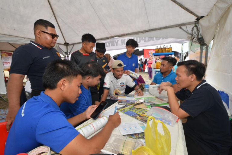 Kumpulan Yayasan Sabah sertai Perkhidmatan Komuniti Bergerak anjuran Perbendaharaan Malaysia Sabah