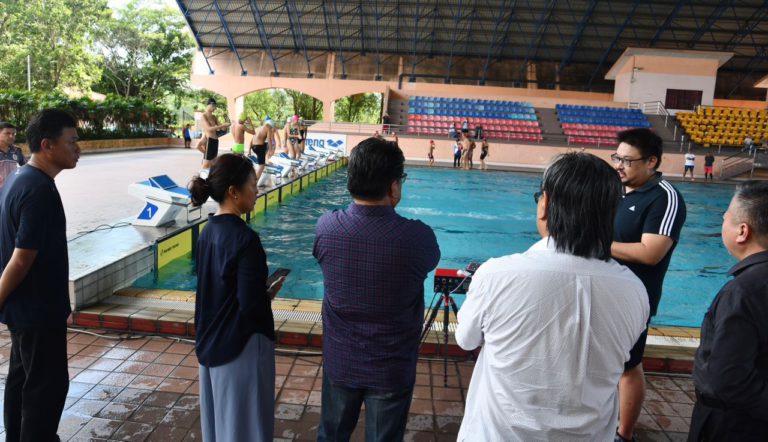 Kolam Renang, Kompleks Sukan Likas dipasang sistem teknologi OMEGA