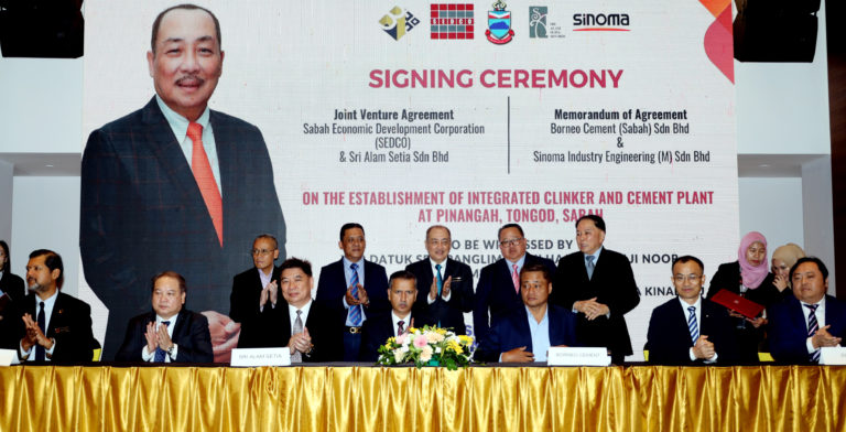 Loji klinker & simen bersepadu akan dibina di Tongod