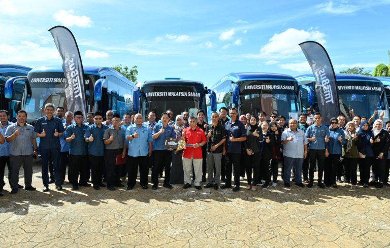 Lapan bas baharu bakal beri keselesaan kepada warga UMS
