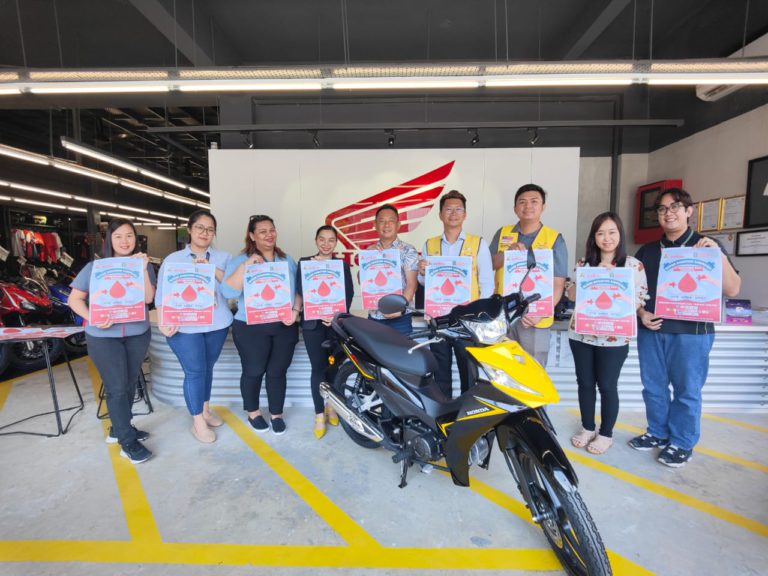 Motosikal Honda ditawarkan kepada penderma bertuah