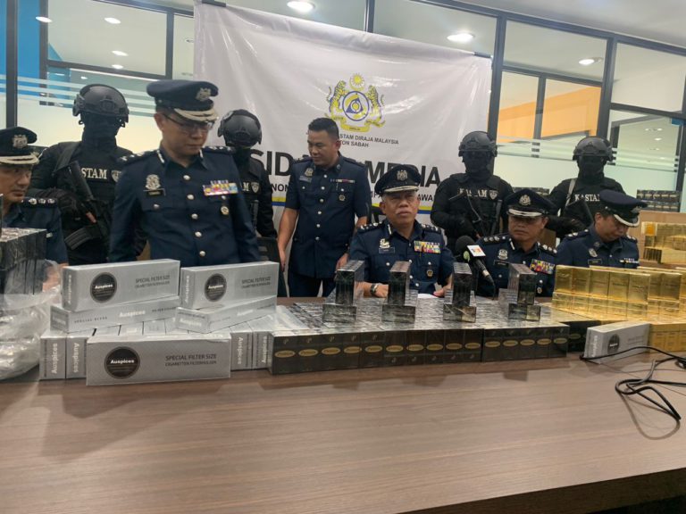 Rokok seludup bernilai RM5 juta dirampas