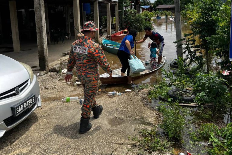 Banjir Sabah : 228 mangsa dipindahkan di PPS Selagon