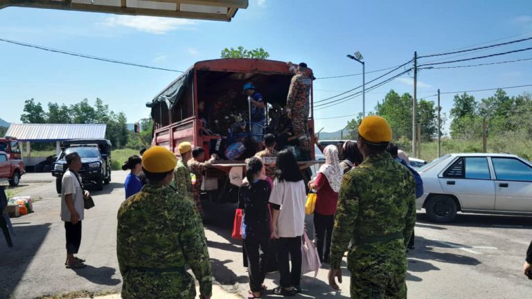 PPS Selagon ditutup, banjir di Beaufort pulih