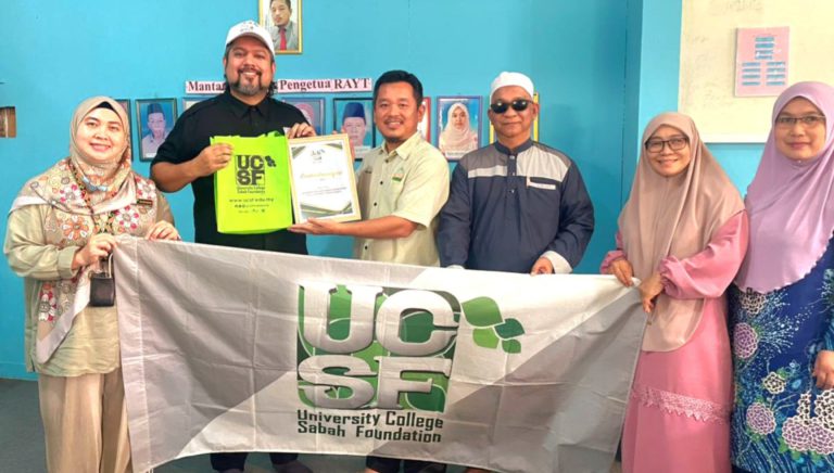 UCSF perkenal peluang pendidikan kepada anak-anak RAY Tambunan