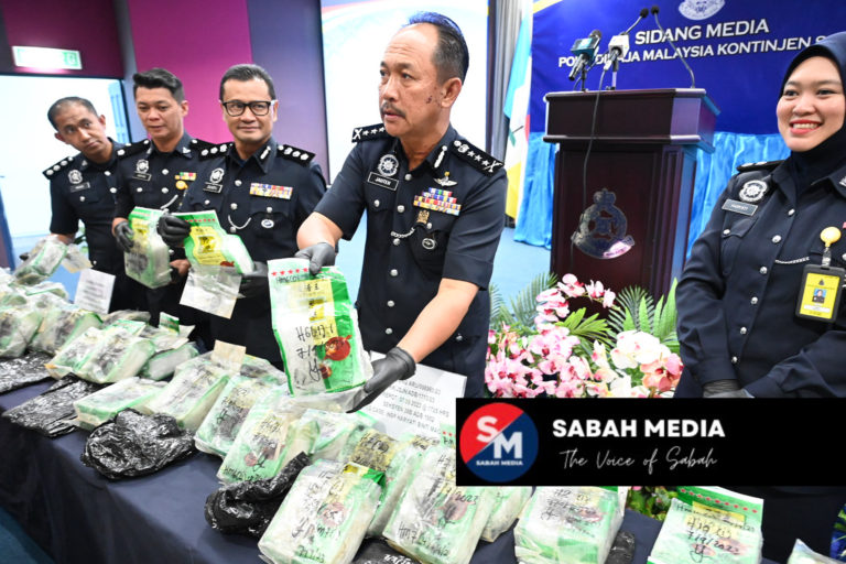 Polis tahan tiga suspek lelaki bersama 50.25kg syabu bernilai RM3 juta