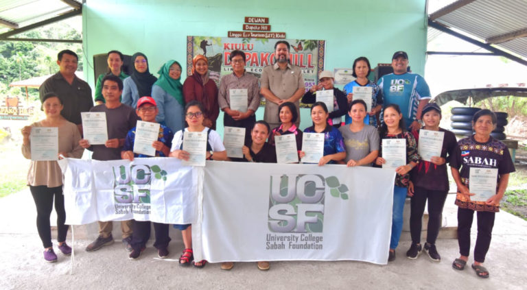 UCSF anjur Kursus Pertanian Lestari dan Kompos di Kiulu