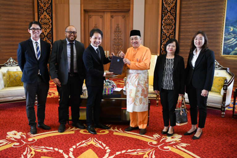 Ketua Menteri terima kunjungan hormat SLS