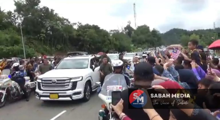 Agong akhiri Kembara Kenali Borneo melalui Lebuhraya Pan Borneo ke sempadan Sabah-Sarawak