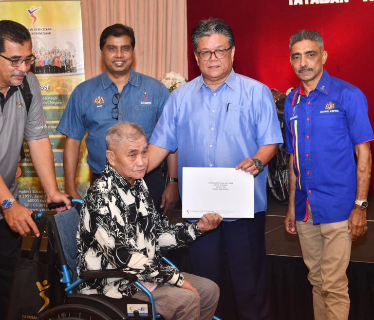 Kolaborasi KBSS,YAKEB mampu perkasa kebajikan bekas atlet Sabah