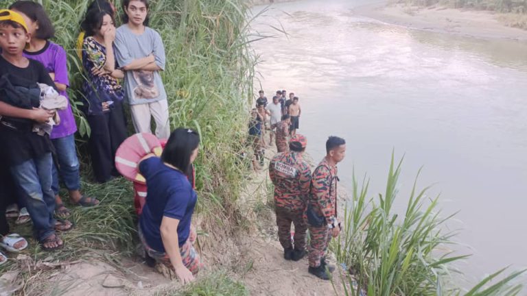 Dua kanak-kanak perempuan dikhuatiri lemas di Sungai Pegalan