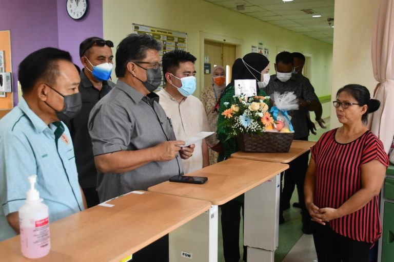 Ellron luang masa lawat atlet Para, Jaflee Jikol