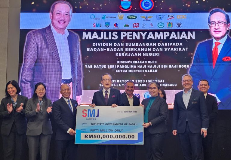 SMJSB declares maiden RM50 million dividends to Sabah Government