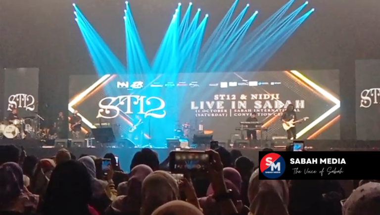 Sambutan meriah Konsert Nidji, ST12 dihangatkan kemunculan Amy Search