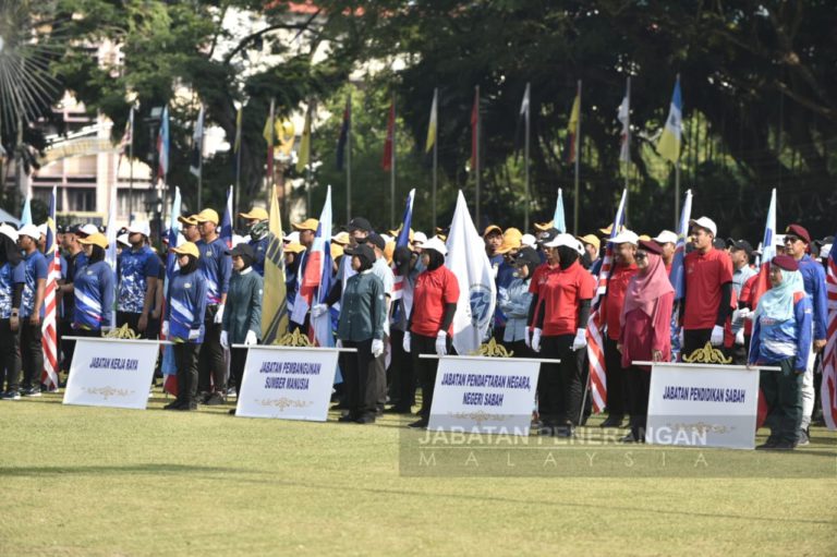 Istiadat perbarisan sambutan Ulang Tahun Rasmi TYT Sabah Sabtu ini