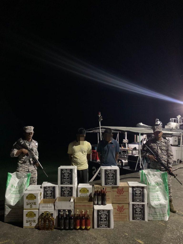 Maritim Malaysia sita 312 botol minuman keras bernilai lebih RM50,000