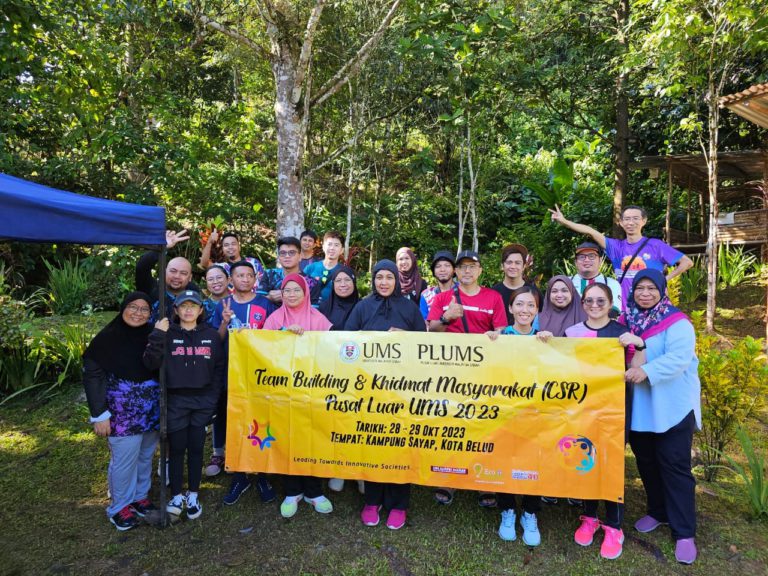 Pusat Luar UMS adakan CSR di Kampung Sayap, Kota Belud