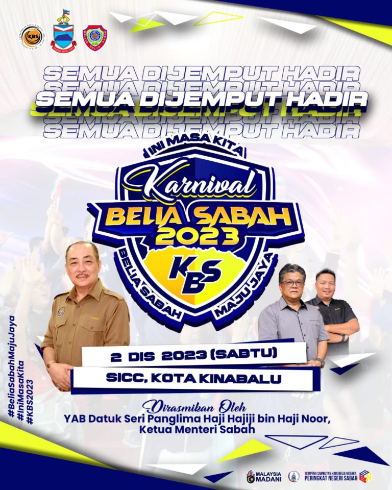 5,000 peserta dijangka meriahkan Karnival Belia Sabah Sabtu ini