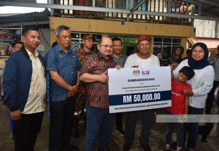 Enam KIR terlibat kebakaran terima bantuan Perdana Menteri