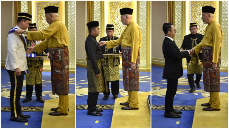 230 individu terima darjah, bintang dan pingat kebesaran negeri Sabah