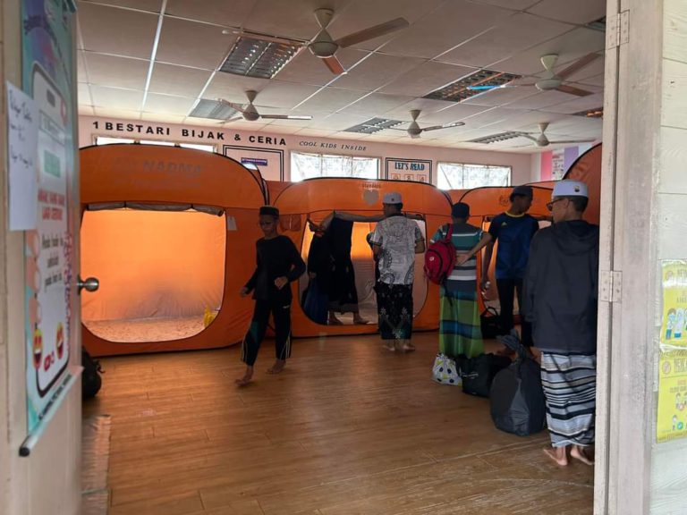 Banjir Sabah : Sebuah PPS dibuka di Sandakan, 17 mangsa dipindahkan