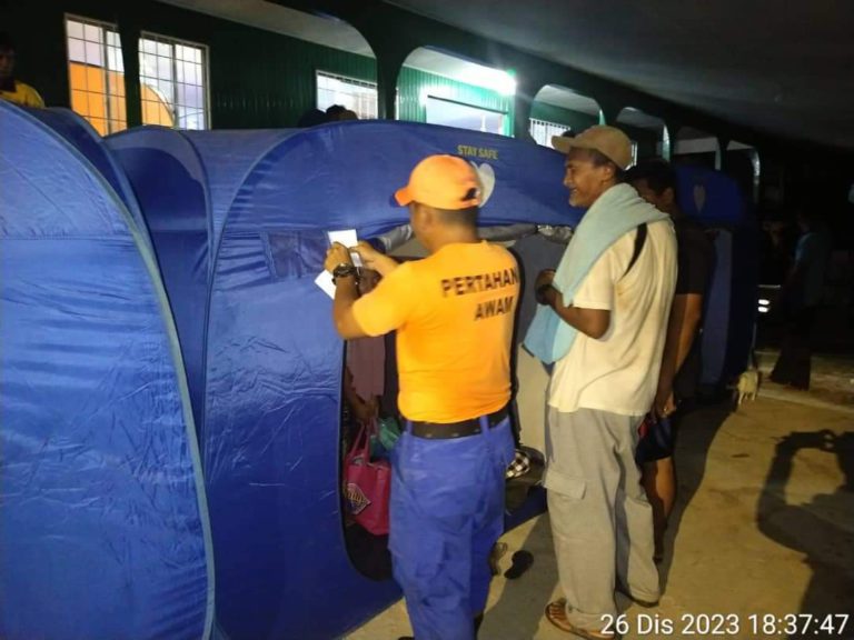 Banjir : 148 penduduk dipindahkan ke dua PPS