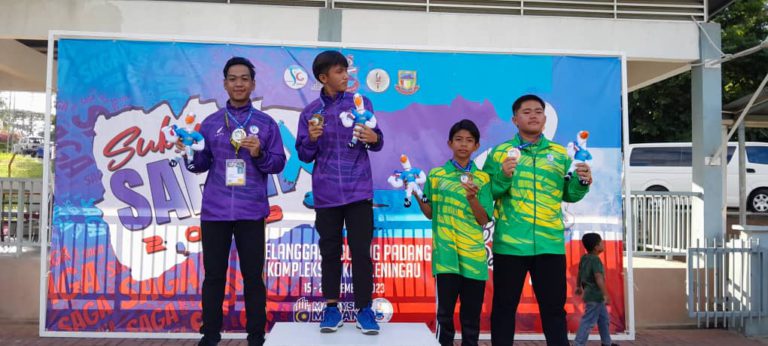 SAGA X : Keningau raih pingat emas acara Boling Padang